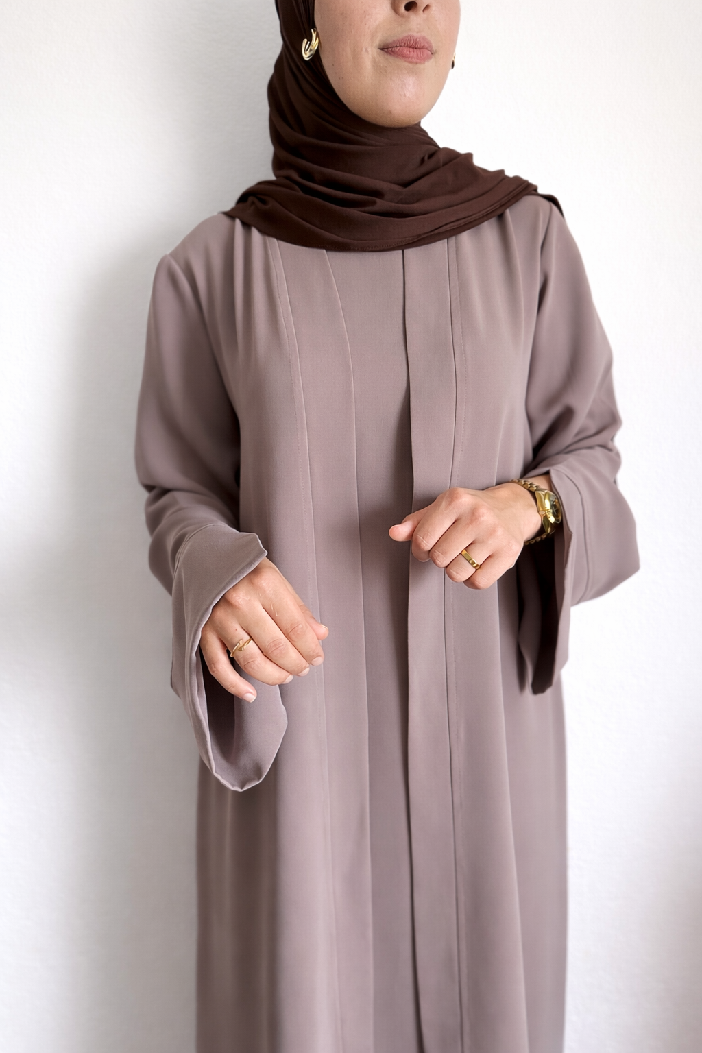 Abaya-Set Taupe