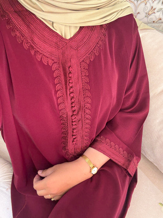 Gandoura Oversize - Marrakech Red