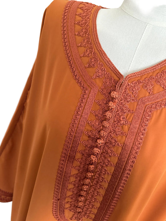 Gandoura Classic - Terracotta