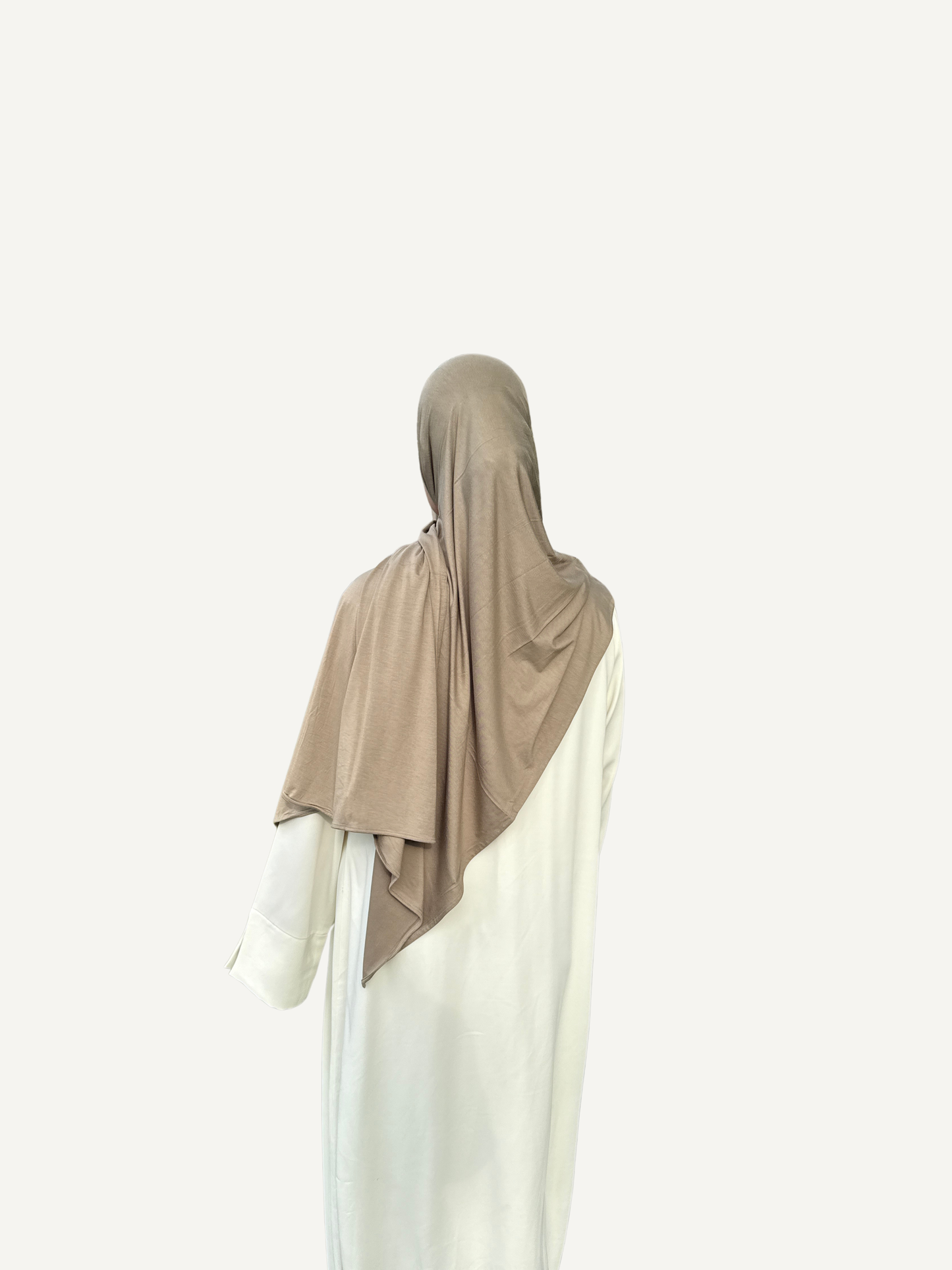 Bamboo Jersey Hijab - Light Olive