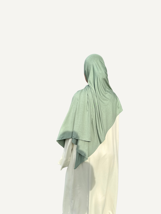 Bamboo Jersey Hijab - Sage