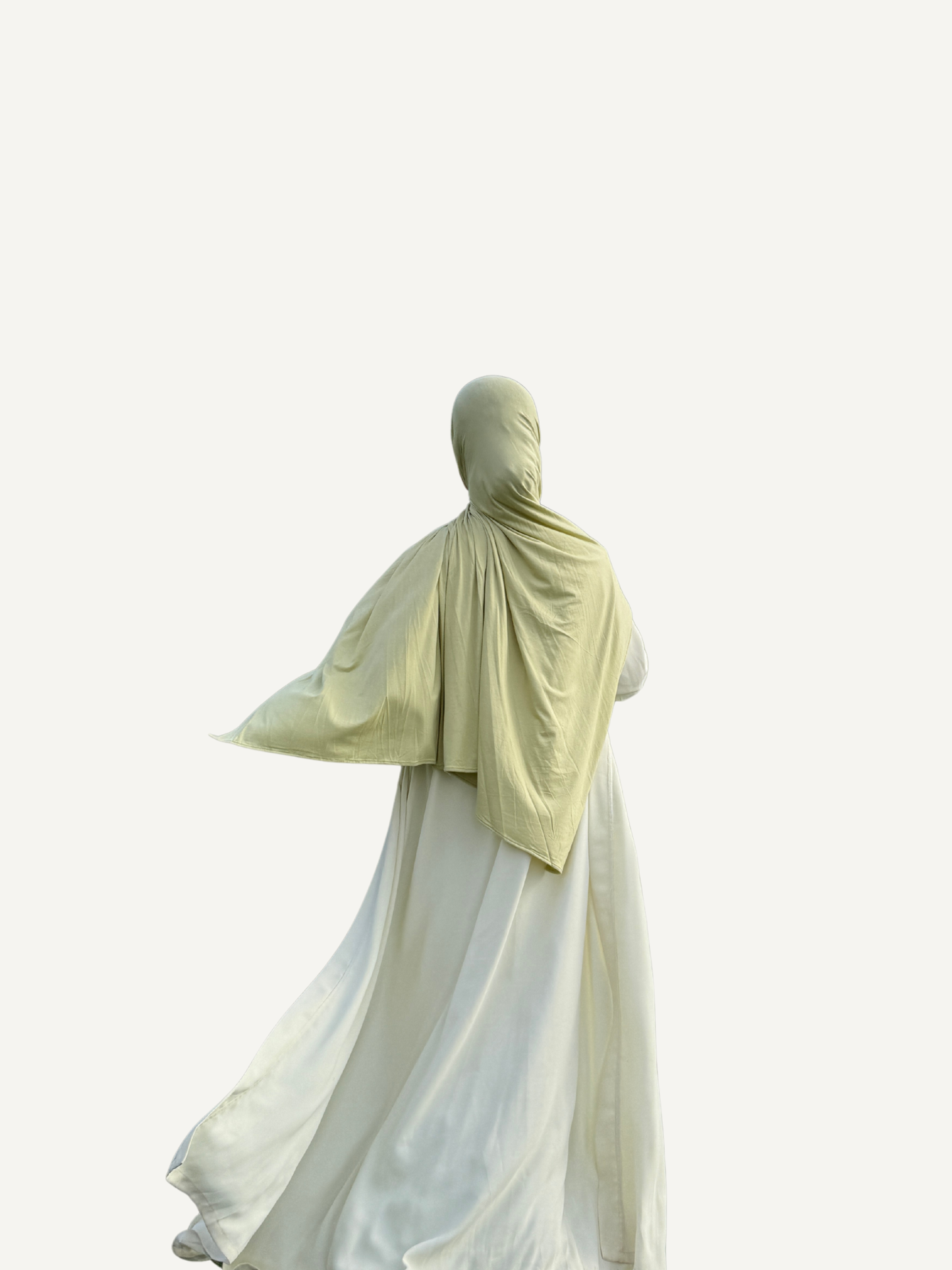 Bamboo Jersey Hijab - Sage Green