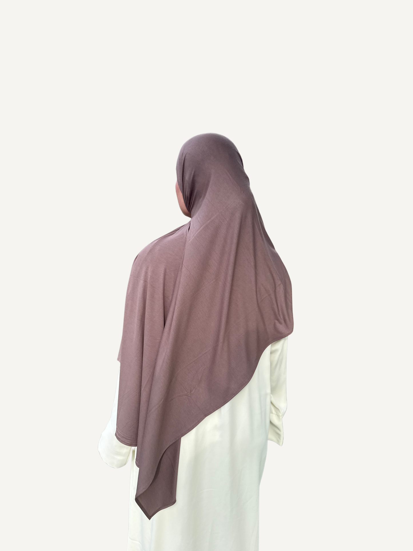 Bamboo Jersey Hijab - Taupe